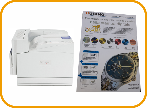 Digital Toner Slide3, Rubino SRL - Macchine e Materiali per Etichette