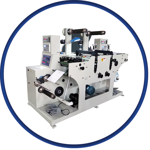 menu macchine rotative etichette
