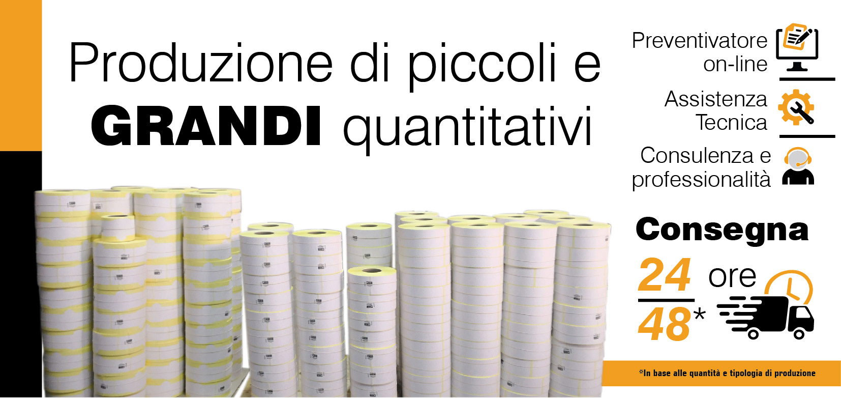 Slide Servizi 01, Rubino SRL - Macchine e Materiali per Etichette