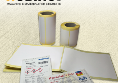 Etichette A Banda Perforata, Rubino SRL - Macchine e Materiali per Etichette