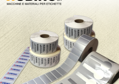 Etichette Anticontraffazione, Rubino SRL - Macchine e Materiali per Etichette