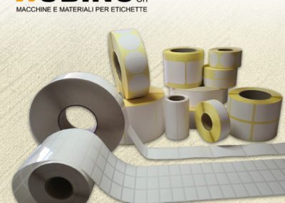 Etichette Inkjet, Rubino SRL - Macchine e Materiali per Etichette