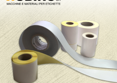 Etichette Modulo Continuo, Rubino SRL - Macchine e Materiali per Etichette