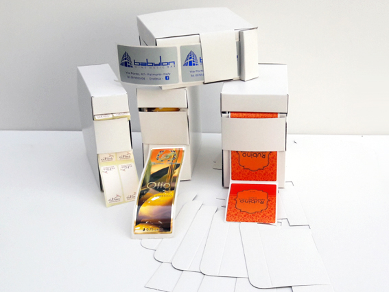 Materiali per la stampa di etichette