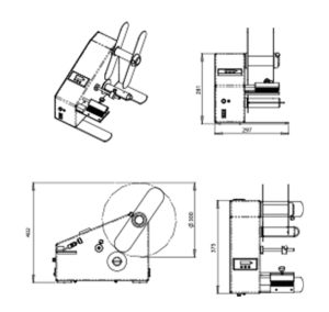 DWR 100, Rubino SRL - Macchine e Materiali per Etichette